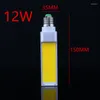 Espagne lampe à prise horizontale ampoule LED 10W 12W 15W COB E27 G24 G23 lumière de maïs blanc chaud AC85V-265V éclairage latéral