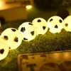 Strings Holiday Lighting Football Ampoule String Bar Ambiance LED Décorer Pour Noël Célébrant La Coupe Du Monde Partie Luminaria Lampe