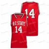 Gla MitNess NC State Wolfpack 2022 College Basketball Reverse Retro Jersey NCAA Alex Nunnally Dereon Seabron Ernest Ross Terquavion Smith Jericole