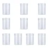 Storage Bottles 10 Pcs 500Ml Food Jar Sealed Transparent Plastic Kitchen Can Containers With Lid For Candy Cookies Scented Tea