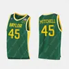 Gla MitNess NCAA Baylor Bears Basketball Jersey Jared Butler MaCio Teague Mark Vital 0 Flo Thamba Adam Flagler L.J. Cryer Turner Zach