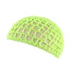 17 farben Häkeln Fischnetz Hüte Haar Net Mode Frauen Einfarbig Snood Beanies Einfache Mesh Schlummertrunk Haar Zubehör