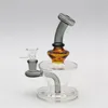 6.5inch Hookah Glass Bong Waterpipe Dabrig Smokingpipe oil bubbler rig