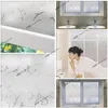 Window Stickers Film 3D Decorative Privacy Static Cling Glass Sticker Non-Adhesive No Glue Heat Control Anti UV Light Blocking