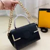 Mirror Quality Designer Bags Chain Shoule Leather Wallet Fashion Handväska för kvinnor Klassisk berömd varumärkeshoppingväska 240316