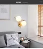 벽 램프 현대 더블 헤드 황금색 침실 침대 옆 램프 금 트리 가지 조명 실내 조명 홈 장식 럭셔리 살롱