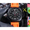 Luksusowe zegarki na męski zegarek mechaniczny Swiss Automatyczne szafirowe lustro 47 mm 13 mm importowane gumowe opaski zegarkowe Włosze Sport Wristwatches 5dr3