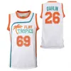 GLA 91 DRAKE CAGGIULA MOVIE BASKETBALL JERSEY ALEX TUCH RASMUS ASPLUND RASMUS DAHLIN COLIN MILLER MARK PYSYK TAGE TAGE THOMPSON CASEY MITTELSTADT