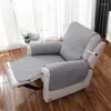 Chair Covers Quilted Anti-wear Recliner Sofa Cover For Dogs Pets Kids Anti-Slip Couch Cushion Slipcover Armchair Furniture Protector