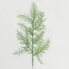 Plante simulée 27cm, aiguille de pin à sept branches, accessoires d'arbre de noël en trois dimensions, vente en gros