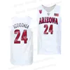 GLA Arizona Wildcats Basketball Jersey College Bibby Mannion Arenas Terry Dalen Terry Azuolas Tubelis Kerr Kiisa Oumar Ballo Pelle Larsson