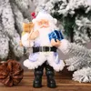 Decorações de Natal bem-comportadas e elegantes Papai Noel Ambientalmente amigável, belos ornamentos seguros