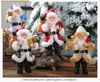 Decorações de Natal bem-comportadas e elegantes Papai Noel Ambientalmente amigável, belos ornamentos seguros