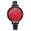 Wristwatches Women's Temperament Creative Quartz Watch Casual Wrist Watches