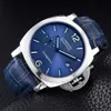 Designer horlogehorloges voor heren Mechanisch 44 mm blauwe plaat sporthorloges voor heren N4fg