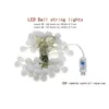 Strings FS-LED Warm White Ball String Lights Fairy 8mode 5V USB Powered Wedding Party Bedroom Indoor Deco