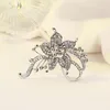 Brooches Crystal Rhinestones Flower For Women Scarf Buckle Collar Pin Fashion Dress Wedding Party Brooch Accessories Gifts