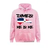 Luvtröjor herr Dimelo Ke Lo Dominikanska republiken KLK Hoodie Pullover Sweatshirts För vuxna Mors Dag Slim Fit Huvor