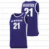 Gla A3740 Maglia da uomo giovanile personalizzata Kansas State Wildcats Maglia da basket NCAA College Mark Smith Dean Wade Beasley Markquis Nowell Mitch Richmond Selton