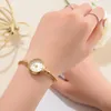 Armbanduhr Lvpai einfache Frauen Uhren Small Gold Armreifen Armband Luxus Wache 2022 Modemarke Roman Dial Retro Ladies Geschenk2868372