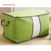 Duffel Bags Reistas draagbare duffle organisator niet geweven onder zakverpakking kubussen doos bamboe kleding bagage