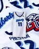 Gla MitNess Liberty Flames Basketball Jersey NCAA College Kyle Rode Shiloh Robinson Elijah Cuffee Blake Preston Brendan Newton Colton Reed Lovell Cabbil