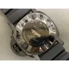 Luksusowe wodoodporne zegarki Designer Watch Mechaniczny automatyczny ruch szafirowy lustro rozmiar 47 mm gumowe zegarki dla mężczyzn Pam Weng