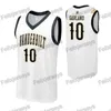 GLA THR 10 Darius Garland Vanderbilt Commodores College Basketball Jersey Darius Garland White Black Yellow Basketball Jerseys