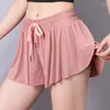 Pantalones cortos para correr Verano Fitness Faldas de tenis Bádminton Golf Cintura alta Mujeres Deporte atlético Chicas Faldas plisadas