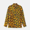 DAISY LEOPARD SHIRT Мужские рубашки Брендовая одежда Мужская классическая рубашка с длинным рукавом Качественные хлопковые топы в стиле хип-хоп