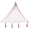 Poussette pièces macramé filet suspendu enfants jouets panier de rangement Boho paniers muraux organisateur hamac