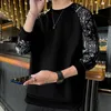 Japan Style Casual Sweatshirt Men Spring herfst camouflage patroon patchwork lange mouw shirts mannen hiphop streetwear kleding