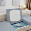 Chair Covers Elastic Sofa Seat Cushion Cover For Living Room Case Chaise Lounge Solid Color Couh Strentch Slipcover 1/2/3/4-Seater