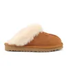 فرو شرائح مصمم صوف الصوف tazz slippers تسمان الجوارب الشتوية شريحة أستراليا الثلج moccasins
