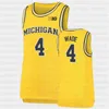 Gla C202 Michigan Wolverines NCAA Jersey 0 Adrien Nunez 1 Hunter Dickinson Crawford Livers Jackson Wade Webber Williams II Smith Wagner