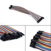 Accesorios de iluminación 40P Cable de línea de color 30cm Cable 1P-1P Conector pin hembra para RC