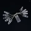 Strings 1.5M Card Po Clip String Lights 10 LED Garlands Battery Operated Christmas Party Decor Lamp Decorative Clamp Light