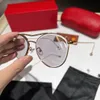 Designer zonnebril Classic Brand Men Dames brillen Etocht tinten PC Frame Fashion Lady UV400 Sun Glasses Mirrors 4588