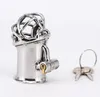 2022 Arrival Chastity Devices Pa Lock Male Chastity Cage Stainless Steel Sex Toys For Men Cock Ring