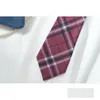 Noeuds papillon 2022 marque japonais Style JK uniforme fermeture éclair cravate pour femmes hommes haute qualité fille étudiant 7CM cravate