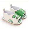 First Walkers mode geboren baby zomer sandalen schattig dieren krokodil patroon baby jongens meisjes wandelaar peuter pu sneakers schoenen