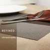 Maty stołowe OneUp 4PC/Lot Europe w stylu europejskim mata dekoracyjna antypoślizgowa 2022 Uderzane dania stołowe oporne