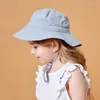 Hoeden gratis Panama voorjaarskinderen cartoon verstelbare emmer voor meisjes multi color baby kinderen zon caps 2023 reisbonnet