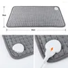 Mantas 10 Gear Winter Warmer Mat Suministros para el hogar Manta eléctrica Suave para la piel Masaje para aliviar el dolor para el hogar Sofá Oficina