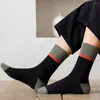 Men's Socks Fashion Athletic Breathable Cotton Casual Dress Deodorant Compression Harajuku For Happy Man Business