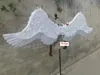 Home Party Decoration White Bendable Angel Wings Photo Studio Accessories Props