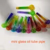 Hurtownia 4 -calowa tęczowa Pyrex Glass Olej Rura Rura Kolorowa jakość Great Tube Paznokcie Rura palenia Rura palenia