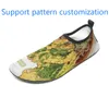 Zapatos personalizados Patrón de soporte personalización Zapatos de agua para hombre y mujer zapatillas deportivas al aire libre