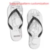 2023 Aangepaste schoenen Ondersteuningspatroonaanpassing slippers slippers sandalen heren dames sporttrainers mode