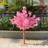 Decoratieve bloemen Kunstmatige kersenboom imitatie perzik kunst ornament Wedding Party Festival Decoratie Stage Outdoor Garden